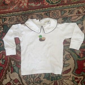 Embroidered Duck shirt 2T